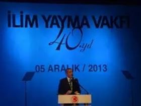 İlim Yayma Vakfı Kuruluşunun 40. Yılını Kutladı