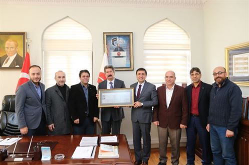 Mezun Ziyaretleri kapsamında Fatih Sultan Mehmet Vakıf Üniversitesi Rektörü Prof.Dr. M.Fatih Andı'yı ziyaret ettik.